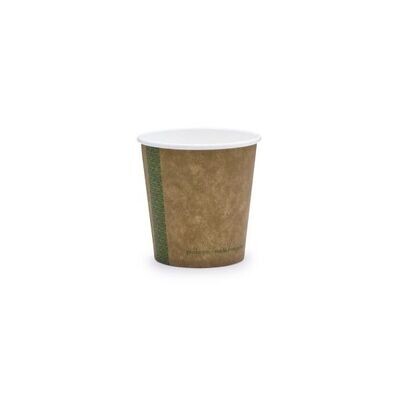 Vegware 4oz brown kraft hot cup