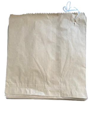 Kraft Brown Recyclable Paper Counter Bags  8 x 8 Pk 1,000