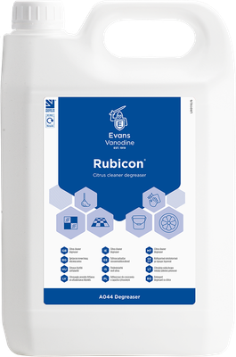 Evans Vanodine  Rubicon  Citrus Cleaner Degreaser 5ltrs