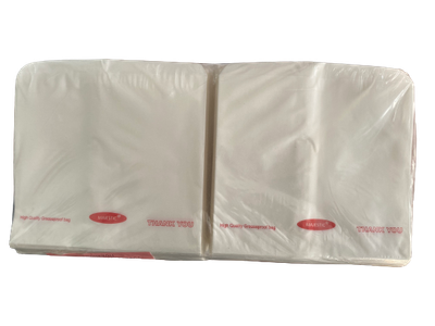 Scotchban Greaseproof Bags White 7 x 7  Box  1,000
