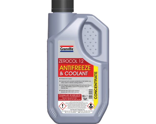 GRANVILLE Rapid Cool Red Anti Freeze - Concentrate (1 Litre)
