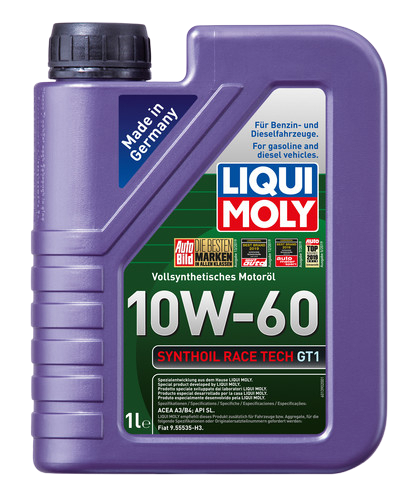 Liquimoly Synthoil Race Tech GT1 10W-60 (5 Litre)