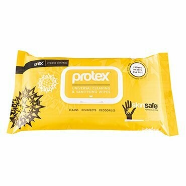 Protex - Universal Cleaning and Sanitising Wipes (100 wipes)
