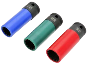 Chameleon - 3PC Spline Deep Impact Socket Set