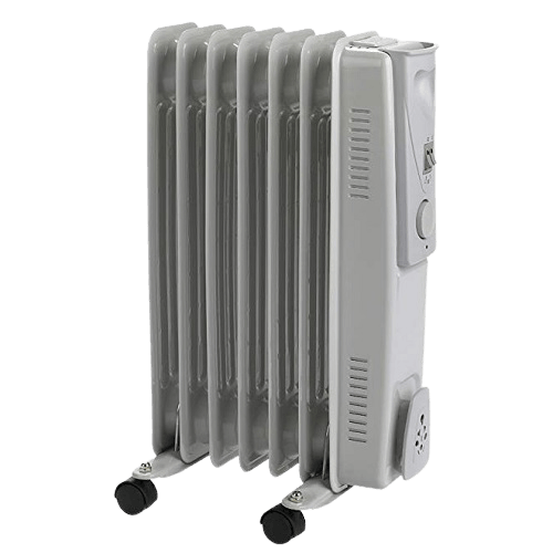 Oil Filled Radiator 7 Fin with Thermostat