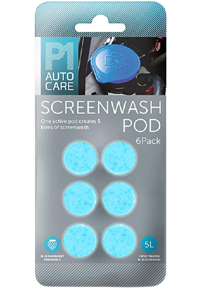 P1 Auto Care Screenwash Pod 6 Pack