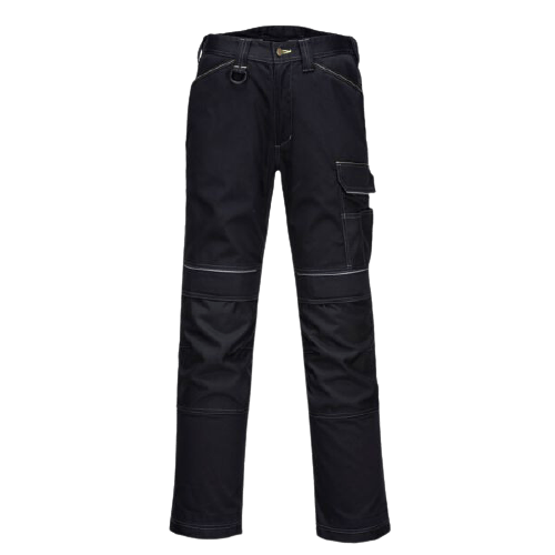 Portwest Black Urban Work Trousers