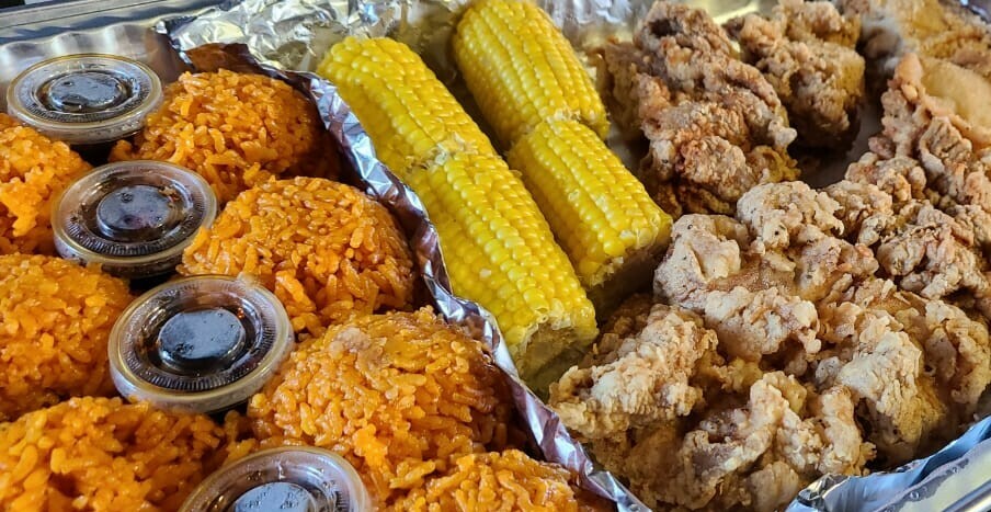 IC's Fried Chicken familia Platter for 5-6