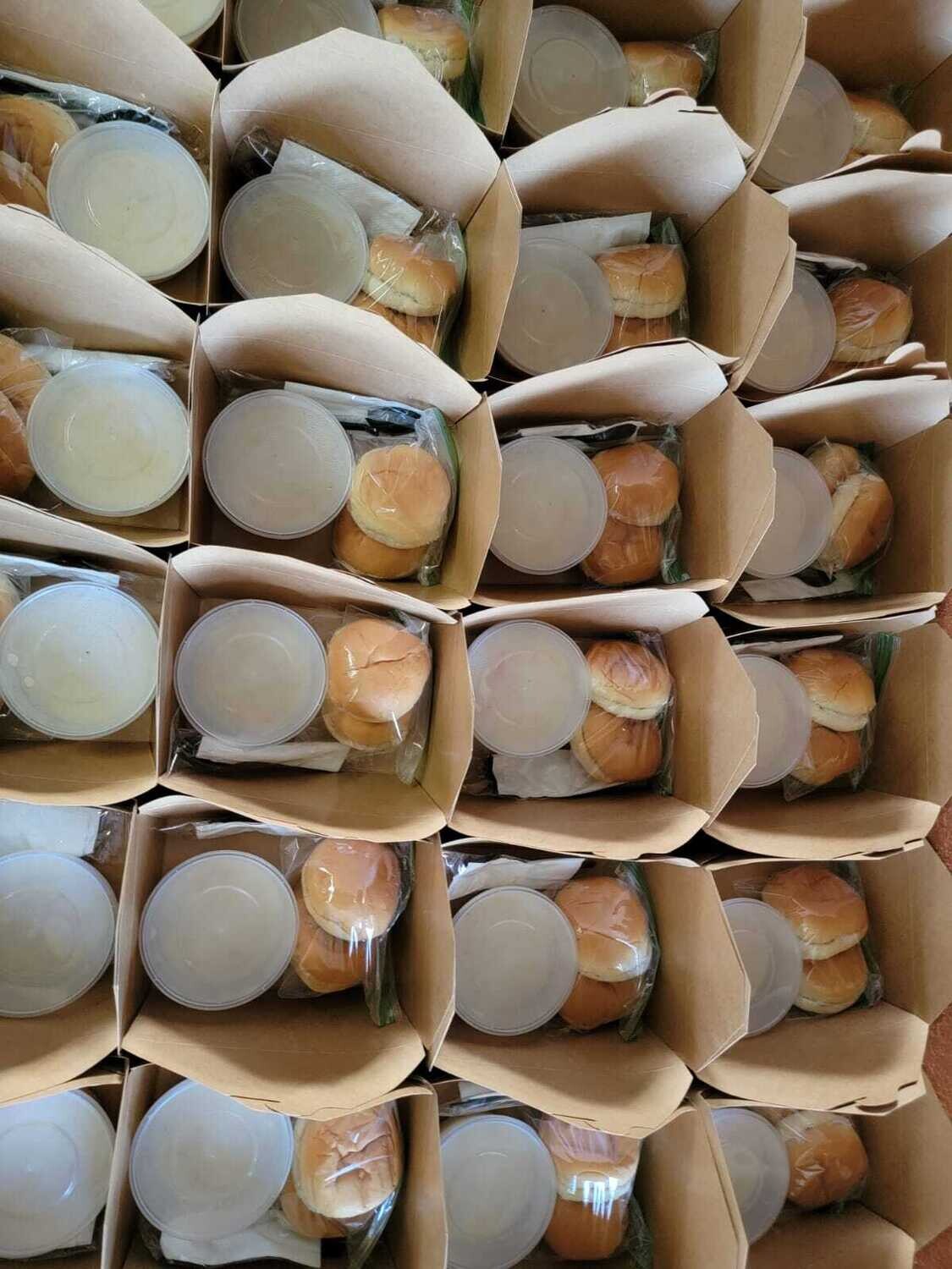 Grab&amp;Go Soup &amp; Sandwich Combo (Minimum 50pax)