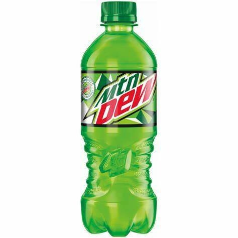 Mountain Dew 20oz Bottle