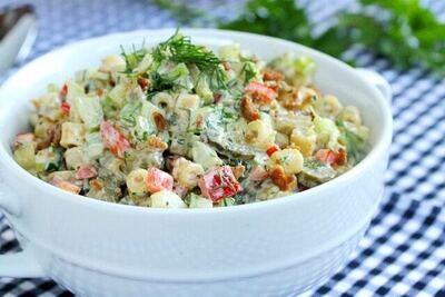 120oz Loaded Macaroni Salad (40 Pax) 120oz Loaded Macaroni Salad (40 Pax)