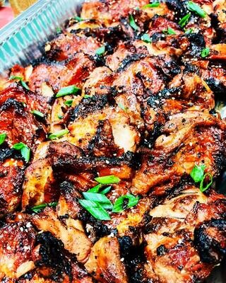 BBQ Chicken Strips Platter (Boneless Thigh) BBQ Chicken Strips Platter (Boneless Thigh)