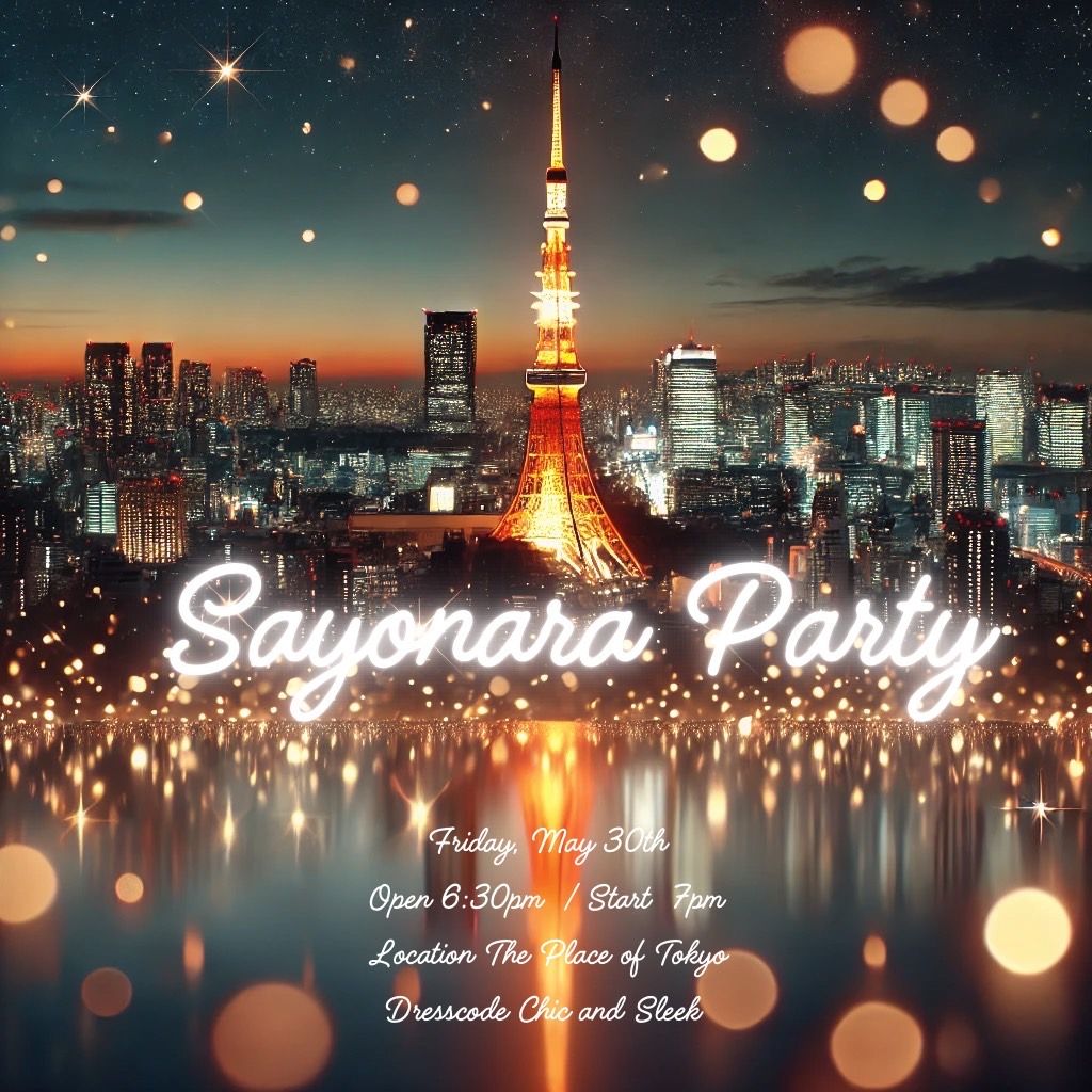 Sayonara Party 2025 (for Faculties)