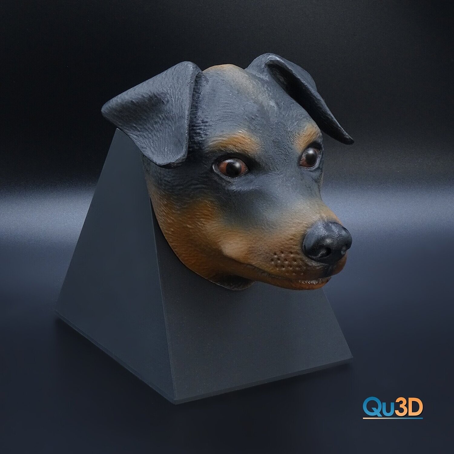 Urne - individuell Kopfskulptur von Ihrem Hund