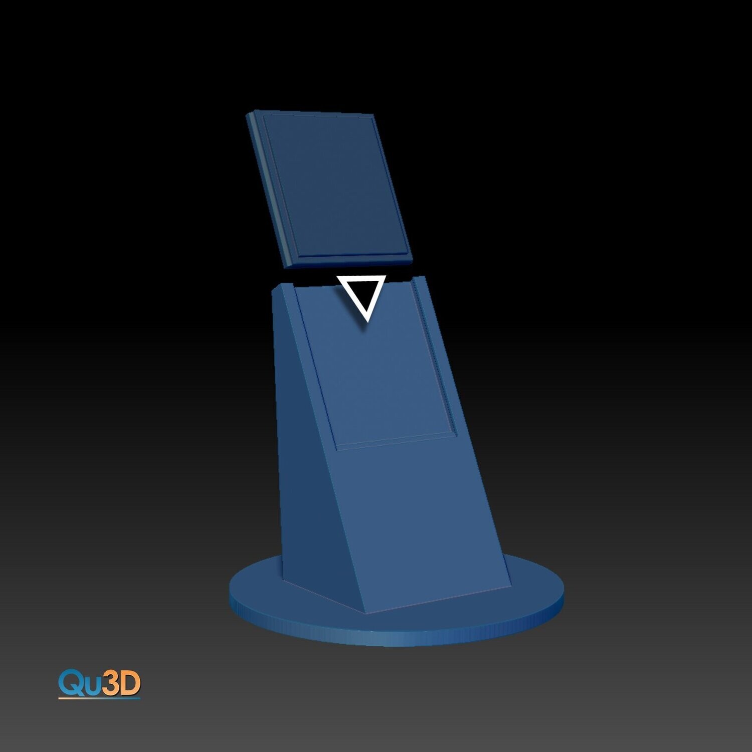 Sockel hoch -  für kleine Kopfmodelle ​ 3D Modell