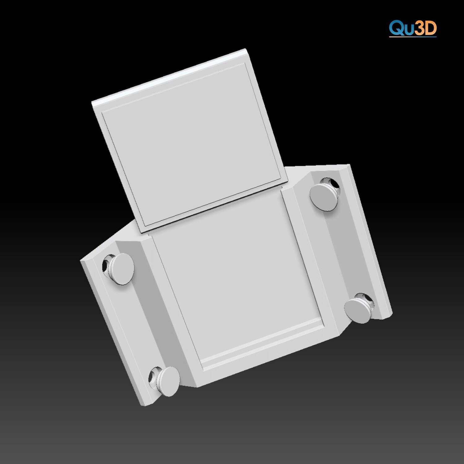 Wandhalter für eine Ecke   3D Druck-Modelle