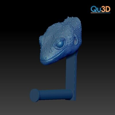 Leopardgecko -Toilettenpapierhalter 3D Druck Modell