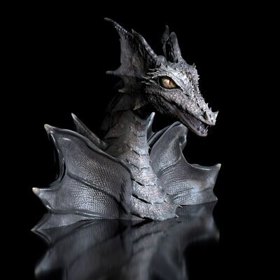 Drachen-Büste - 3D- Druck Modell