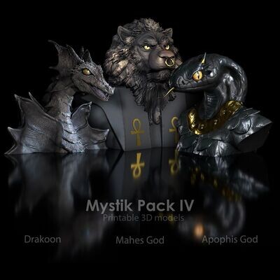 Mystik-Götter-3er Pack - Dragoon-Mahes- Apophis- 20% Rabatt