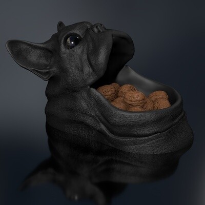 Französische Bulldogge Fadenfresser 3D-Druck-Modell