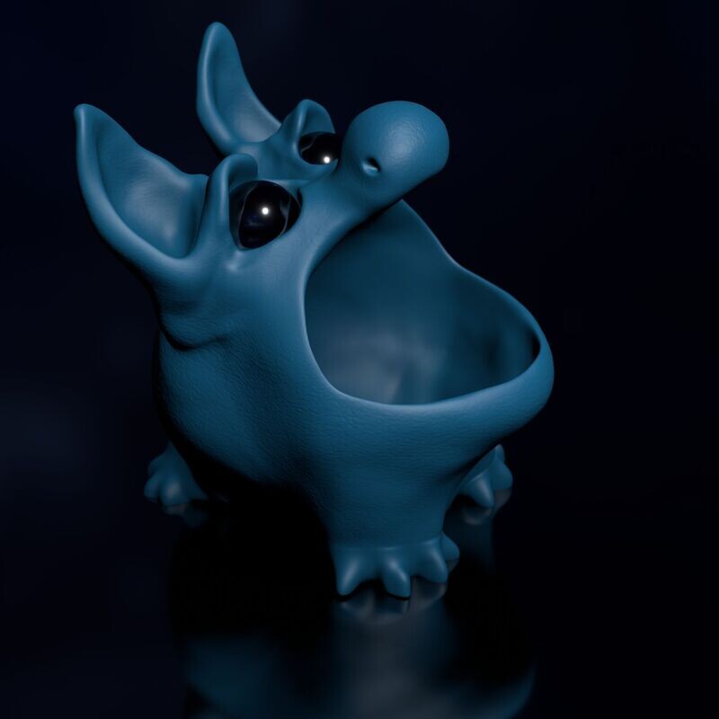 Bluffy Fadenfresser 3D Druck  Modell