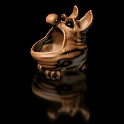 Bluffy with Tongue + Chubby - Qu3D Series - as STL 3D Print Model- High-Polygon