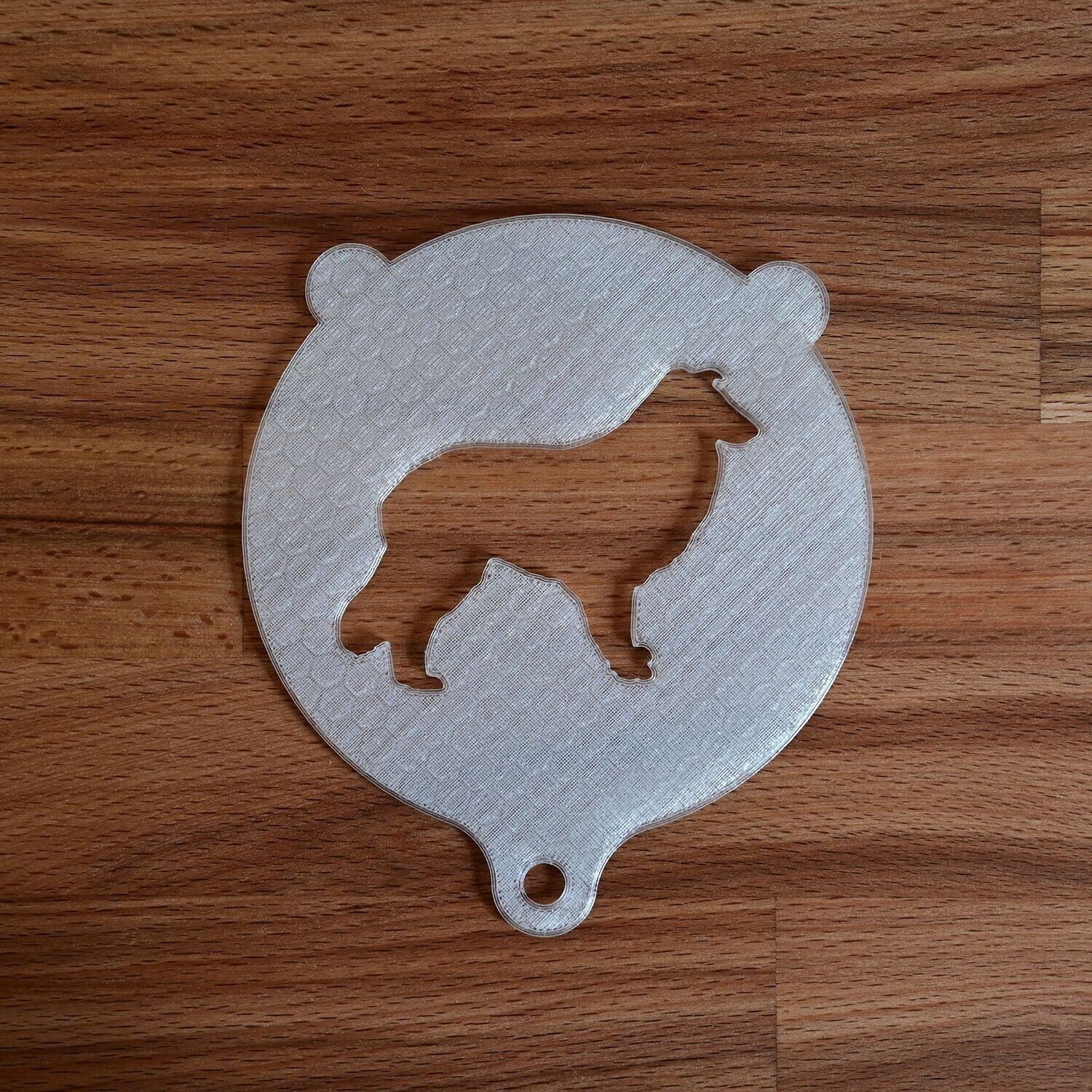 Cappuccino Backschablone Collie