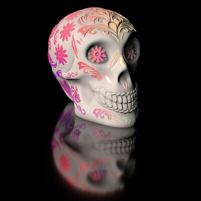 Skull Sugar -II - 3D print model