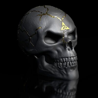 Celtic Skull II - Totenkopf II -3D print model
