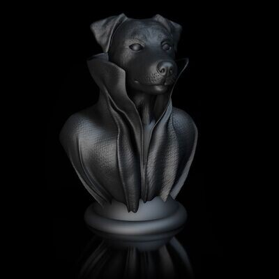 Cape-Dog-Kragen - Jack Russell- 3D Modell Datei