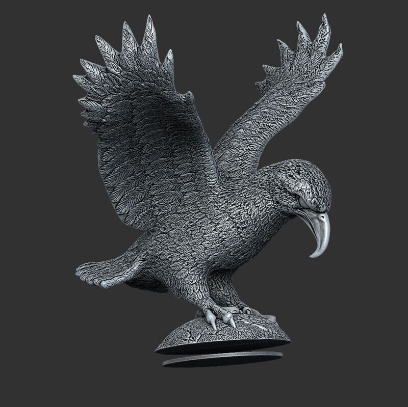 Headgear Eagle for the skull lamp series Headgear Eagle for the skull lamp series