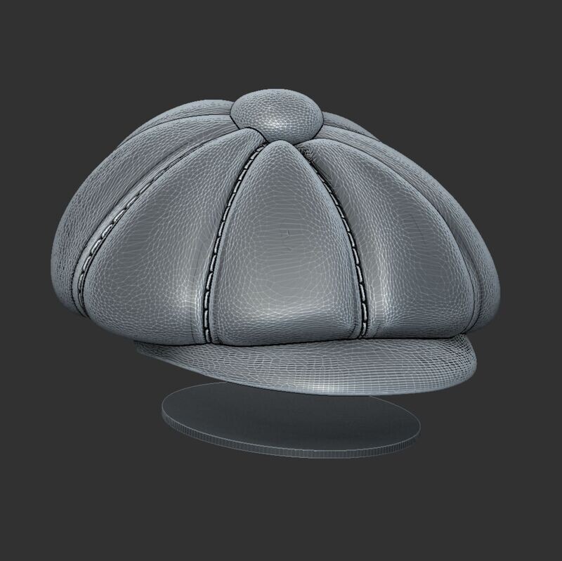 Headgear - Irish cap for the skull lamp series Headgear - Irish cap for the skull lamp series