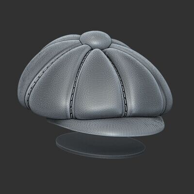 Headgear - Irish cap for the skull lamp series
