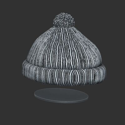 Headgear - woolen hat for the skull lamp series
