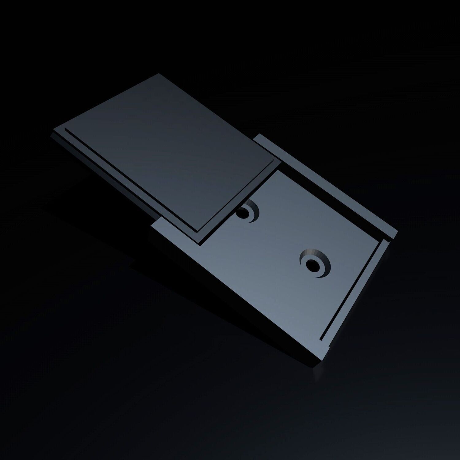 Wandhalterung und Sockel- 3D Modell