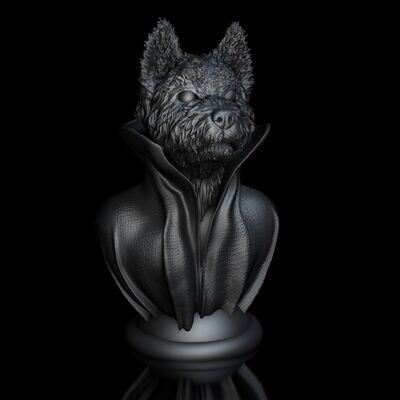 Dog-Kragen-West-Highland-Terrier 3D Modell