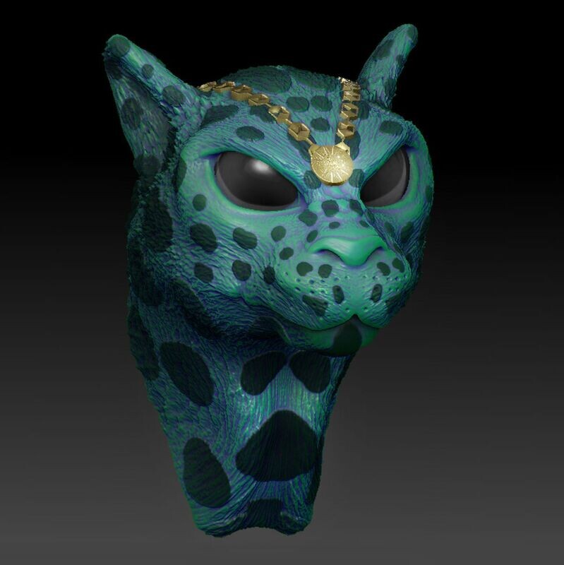 Fantasia Fauna-Kheru-Cat -  3D Modell