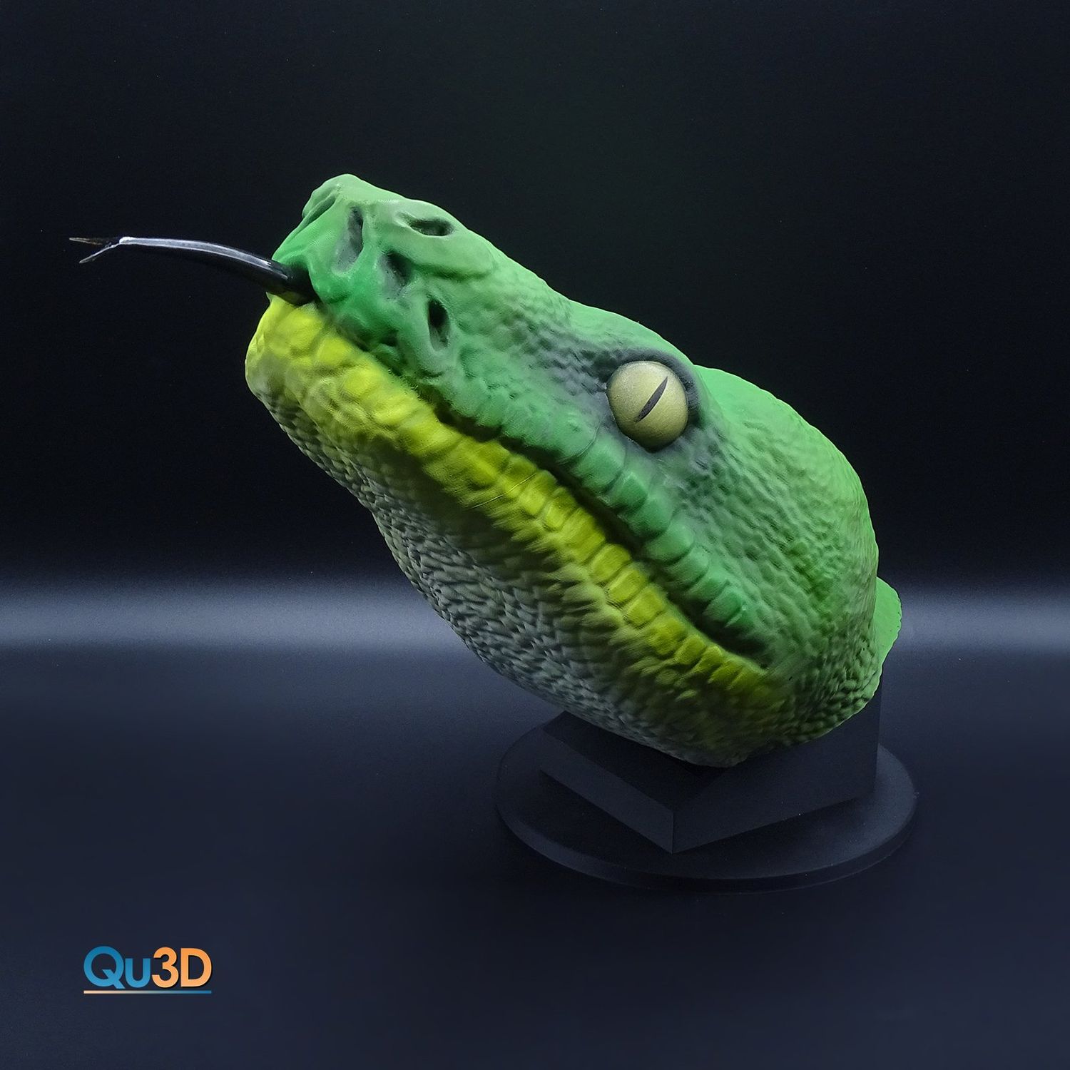Corallus Caninus, Schlange  3D-Druck -Modell