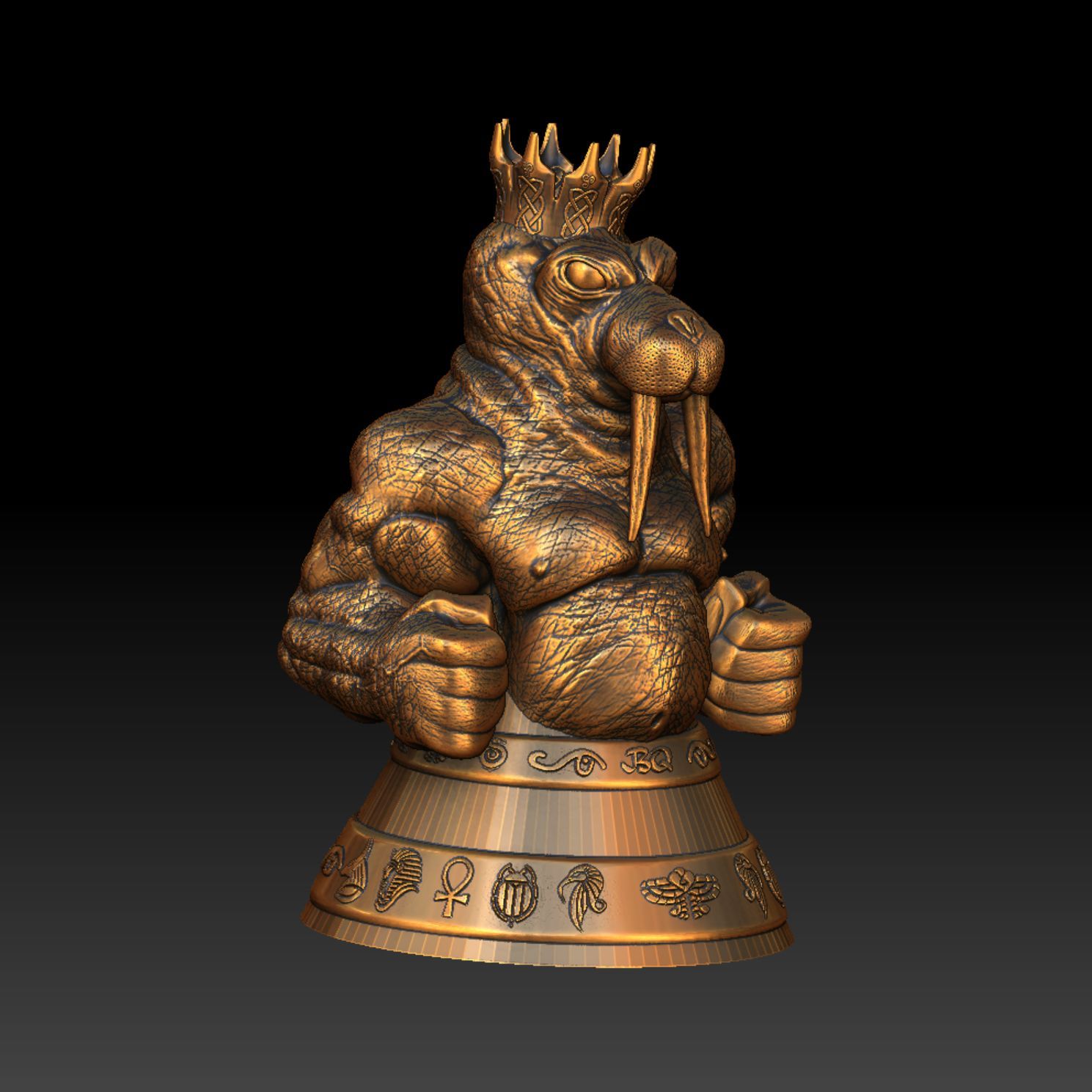 Totem – Walrus King Totem – Walrus King