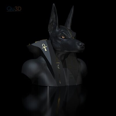 Anubis V1 Büste - 3D Druck Modell