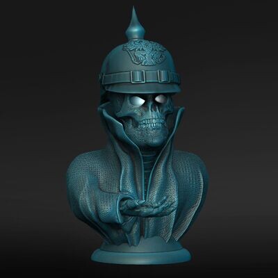 Lamp Cape-Skull-Kragen-Lamp-Headgear-Pimple-Hood -open eyes