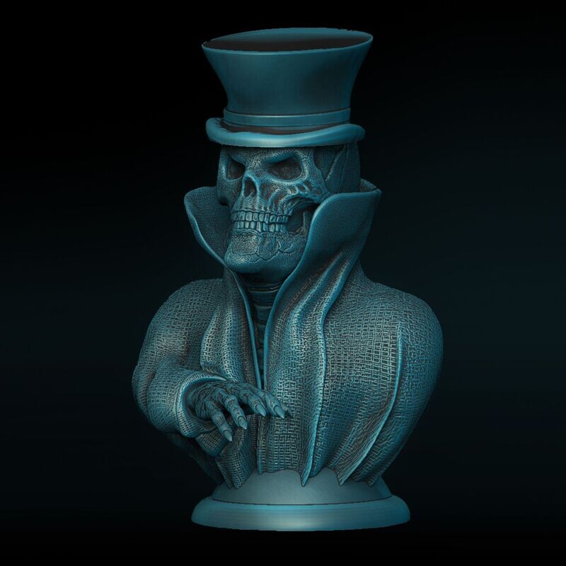 Lamp Cape-Skull-Kragen-Lamp-Headgear-Zylinderhat- closed eyes Lamp Cape-Skull-Kragen-Lamp-Headgear-Zylinderhat- closed eyes