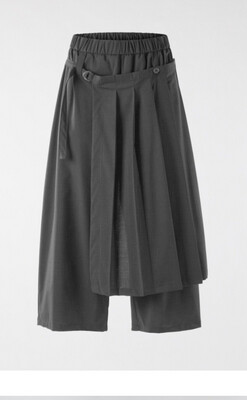 Trousers With Skirt Front