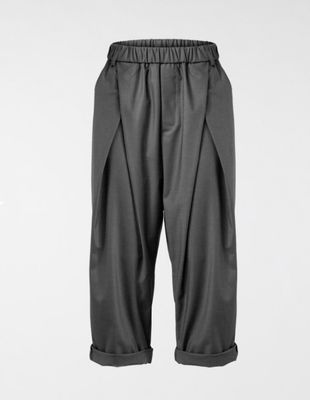 Gathered Front Trousers