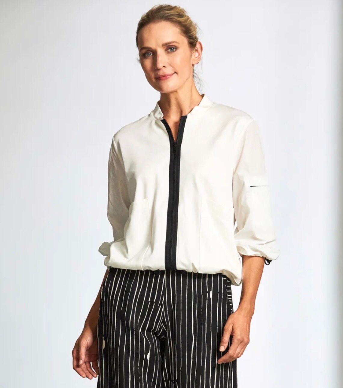 Peruzzi Contrast Zip Jacket