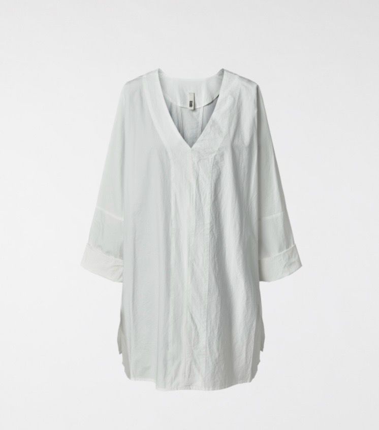 Maxi Blouse With V Neck