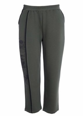 NAYA Slim Leg Print Detail Trouser