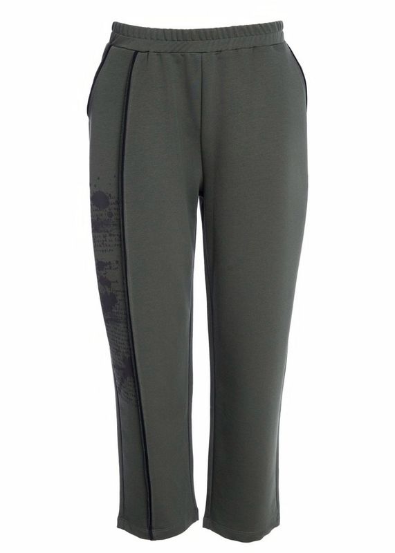 NAYA Slim Leg Print Detail Trouser
