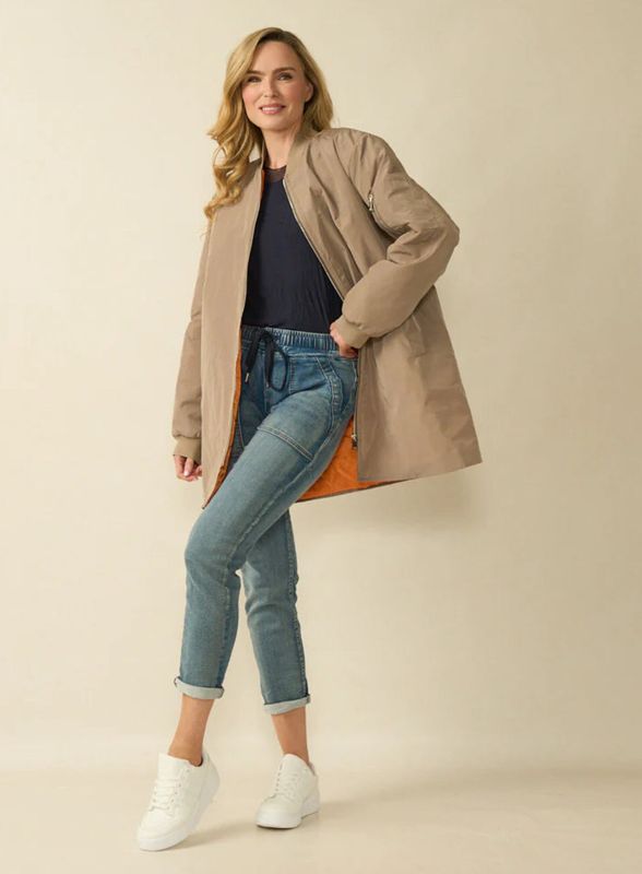Deck Long Bomber Jacket