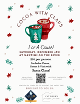 Cocoa with Claus for a Cause